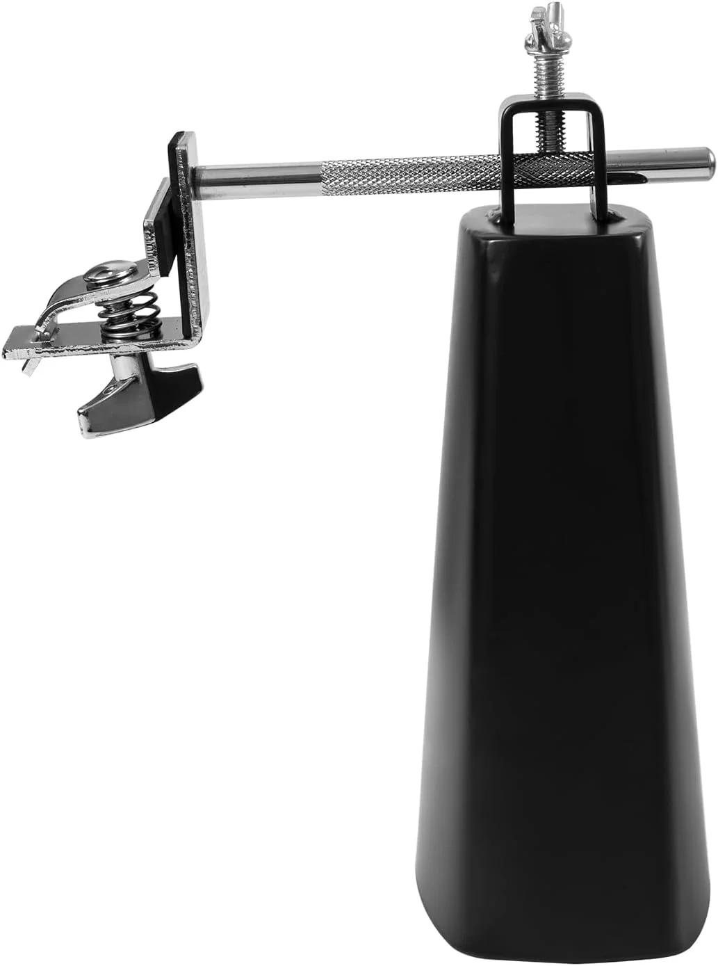 زنگوله گاوی استیل 7 اینچی به همراه چوب درام، پایه قابل تنظیم برای ست درام و لوازم جانبی کوبه ای، ایده آل برای راک، لاتین و اجراهای زنده زنگوله گاوی استیل 7 اینچی به همراه چوب درام، پایه قابل تنظیم برای ست درام و لوازم جانبی کوبه ای، ایده آل برای راک، لاتین و اجراهای زنده