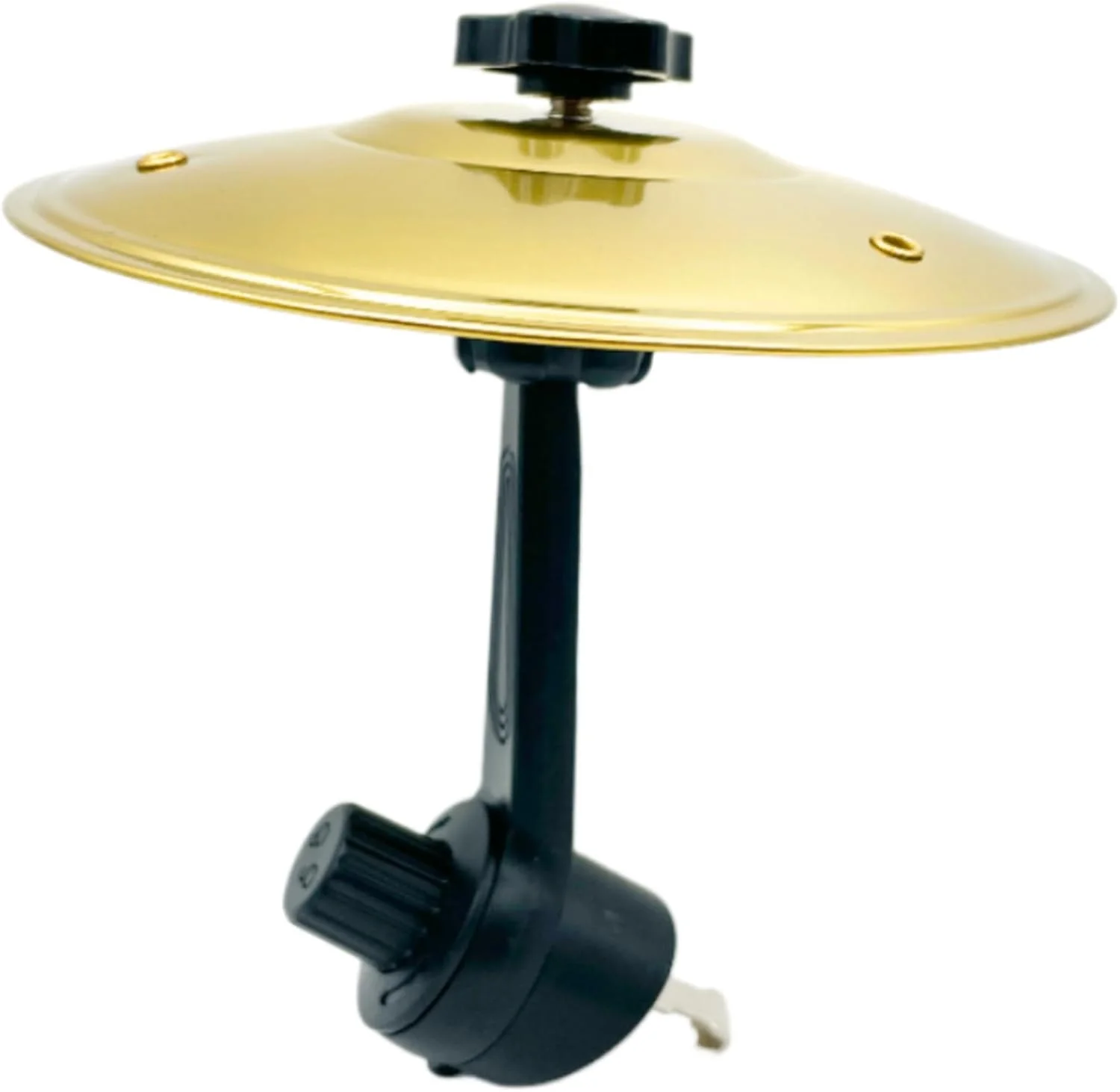 سنج هواکش خودرو، مینی درام نماد خودرو برای دوستداران موسیقی، ابزار موسیقی سرگرم کننده برای رانندگان، لوازم جانبی بادوام و جمع و جور هدیه برای نوازندگان درام برای انواع وسایل نقلیه (طلایی-A)