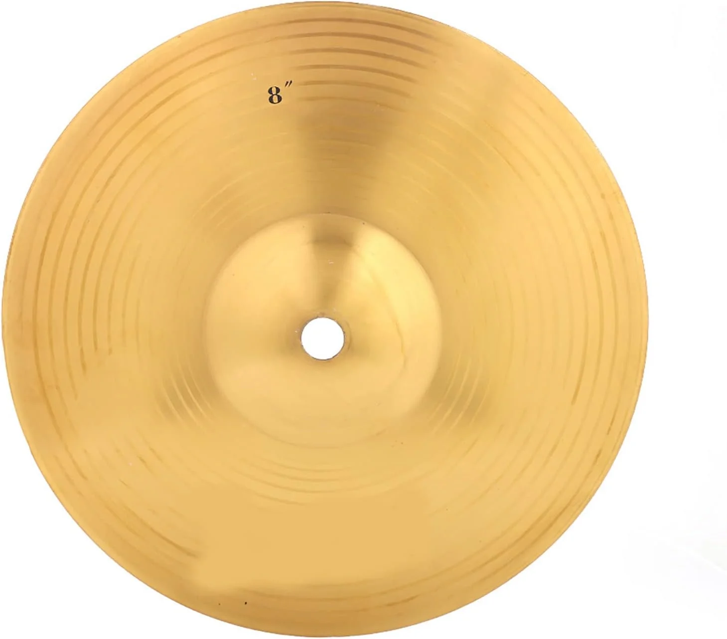 سنج برنجی با صدای رسا، مناسب برای نوازندگان و هنرجویان، 20 * 20 * 0.7 سانتی متر