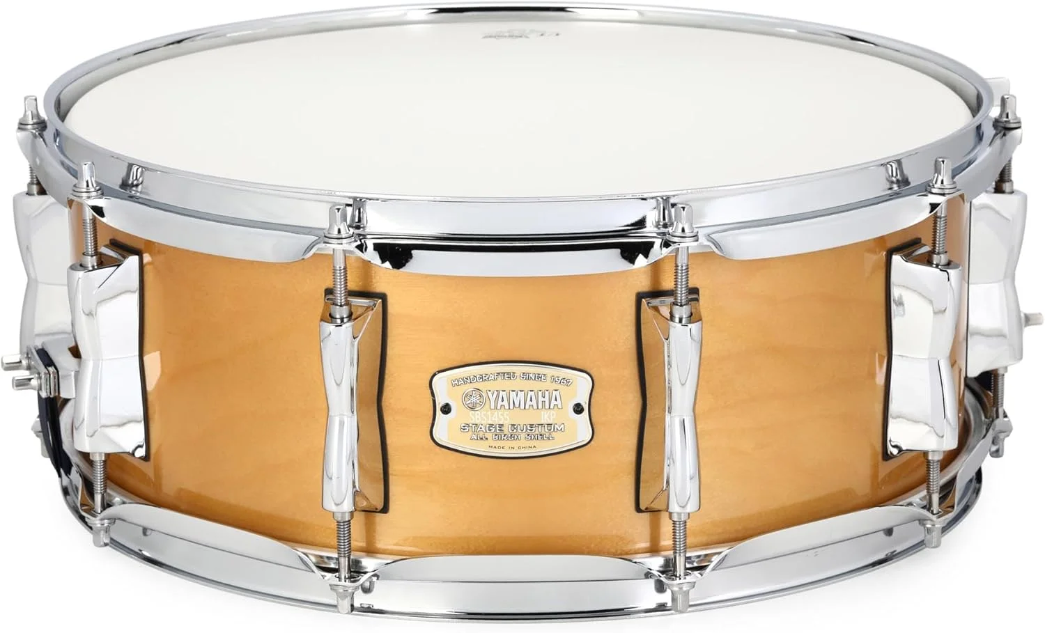 طبل اسنر Yamaha Stage Custom Birch سایز 14x5.5 اینچ، چوب طبیعی