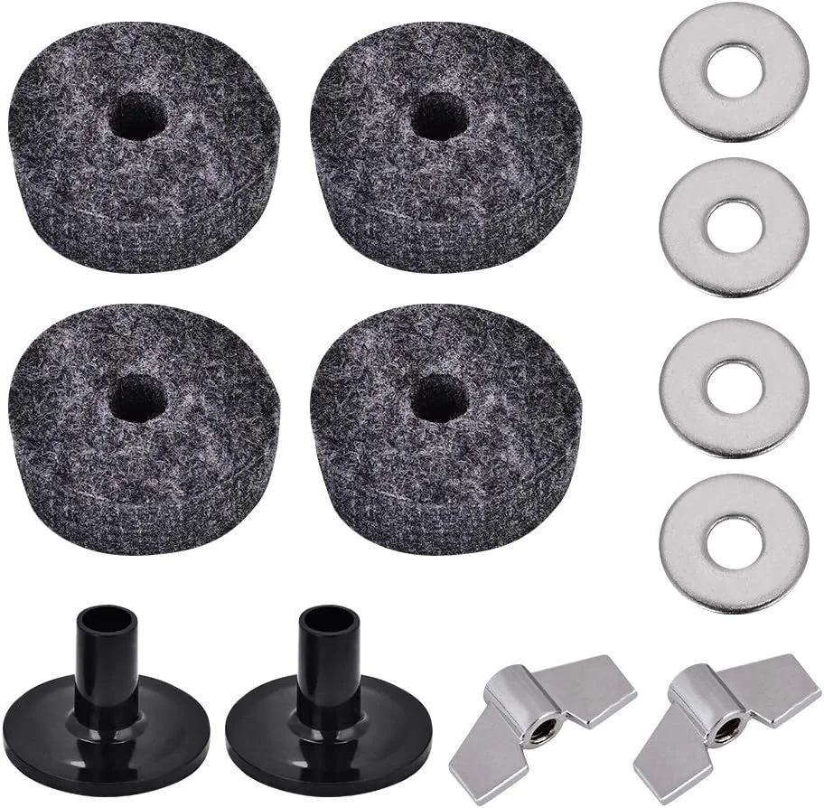 مجموعه واشر سنج درام شامل آستین سنج + 4 عدد واشر نمدی 4 سانتی متری + 2 عدد مهره بالدار + 4 عدد مجموعه پد فلزی برای لوازم جانبی با کارایی بالا مجموعه واشر سنج درام شامل آستین سنج + 4 عدد واشر نمدی 4 سانتی متری + 2 عدد مهره بالدار + 4 عدد مجموعه پد فلزی برای لوازم جانبی با کارایی بالا