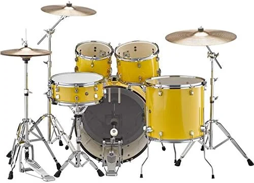 ست پوسته درام یاماها Rydeen پنج تکه با درام باس 22 اینچی، زرد ملایم