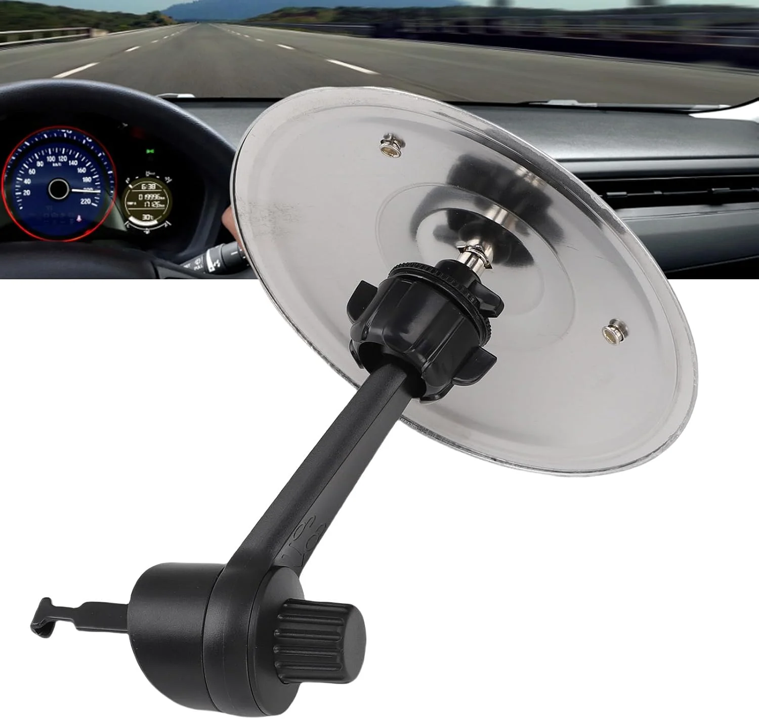 سنج داشبوردی خودرو، سنج مینی کراش برای دوستداران موسیقی و نوازندگان درام، نصب آسان روی داشبورد و دریچه ها - نقره ای سنج داشبوردی خودرو، سنج مینی کراش برای دوستداران موسیقی و نوازندگان درام، نصب آسان روی داشبورد و دریچه ها - نقره ای