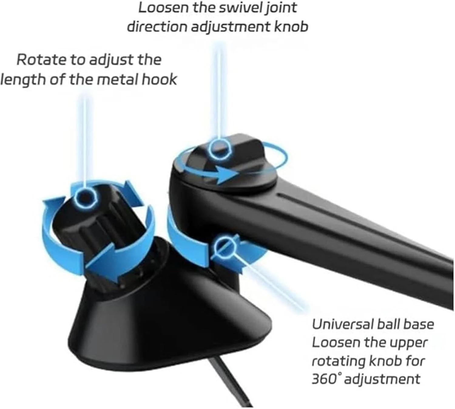 سنج ماشین، سنج درام ماشین با صدای فلزی واضح و جمع و جور به همراه بازوی قابل تنظیم برای دریچه هوا داشبورد (نقره ای)