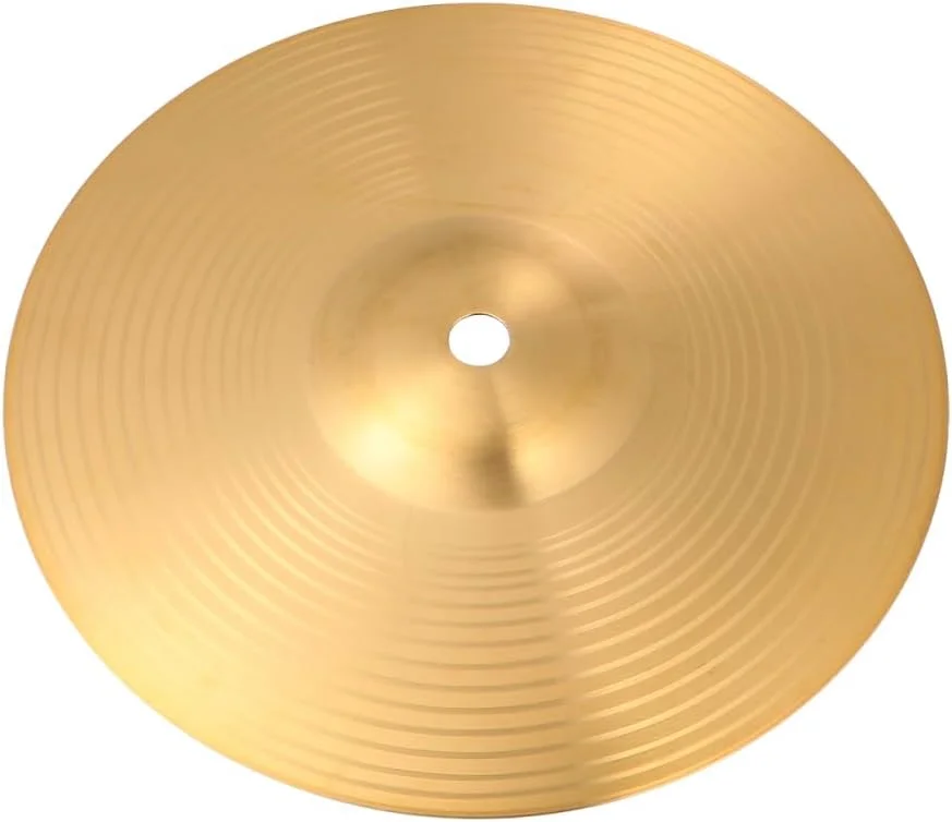 سنج های کلاهی درام 8 اینچی، سنج های درام کوبه ای، سازهای سنج درام، برنجی سنتی برای گیتار برنجی کودکان