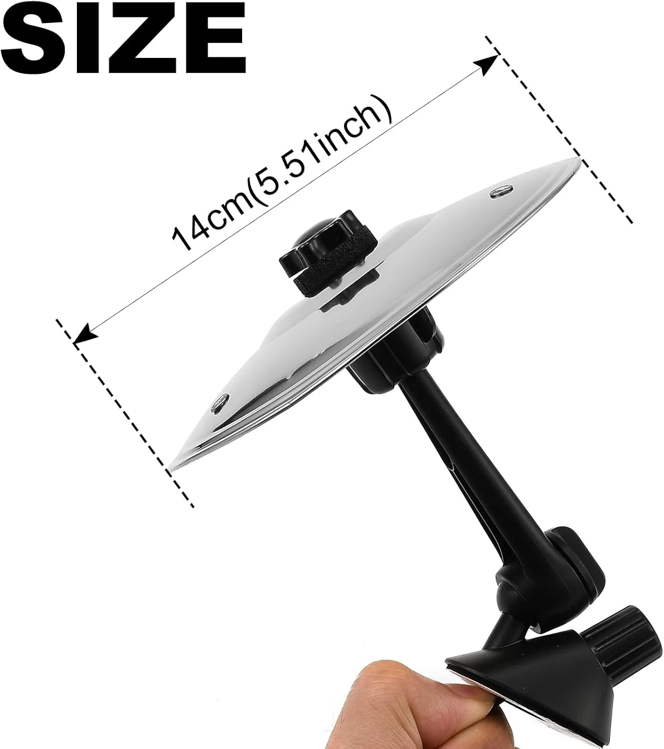 سنج داشبوردی خودرو XhuangTech، سنج کوچک تصادفی درام برای داشبورد خودرو، نصب آسان، مناسب برای دوستداران موسیقی و نوازندگان درام، مناسب برای همه وسایل نقلیه، فولاد ضد زنگ، بدون نیاز به ابزار (نقره ای) سنج داشبوردی خودرو XhuangTech، سنج کوچک تصادفی درام برای داشبورد خودرو، نصب آسان، مناسب برای دوستداران موسیقی و نوازندگان درام، مناسب برای همه وسایل نقلیه، فولاد ضد زنگ، بدون نیاز به ابزار (نقره ای)