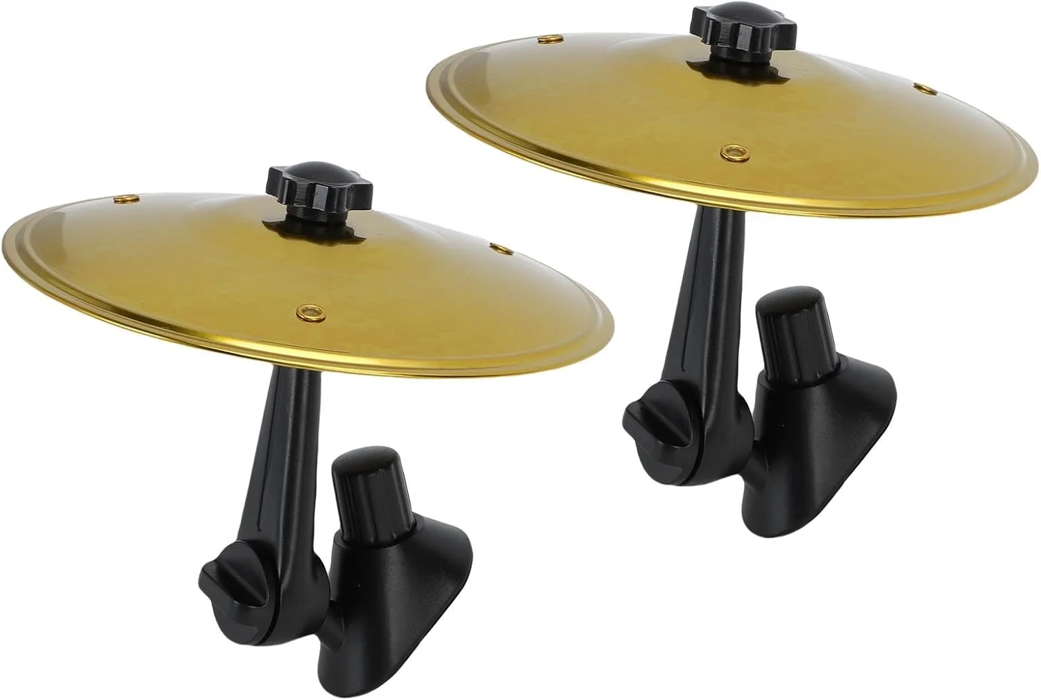 سنج داشبوردی دریچه هوای خودرو، صدای فلزی واضح و جمع و جور با بازوی قابل تنظیم برای اکثر دریچه های خودرو (طلایی)