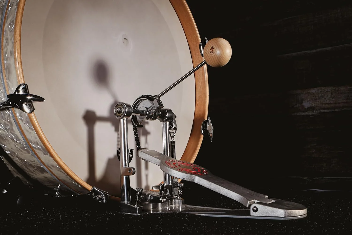 مضراب درام باس Vic Firth VicKick - شعاعی - سر چوب افرا سخت