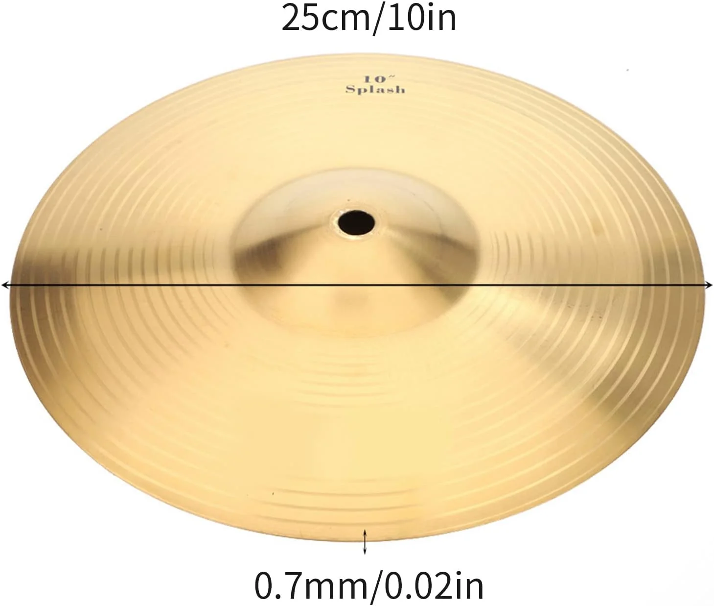 سنج اسپلش، لوازم جانبی ساز موسیقی با صدای پرطراوت، سنج درام با کیفیت ساخت عالی، بادوام و پایدار برای برنامه های بزرگ موسیقی و ست درام