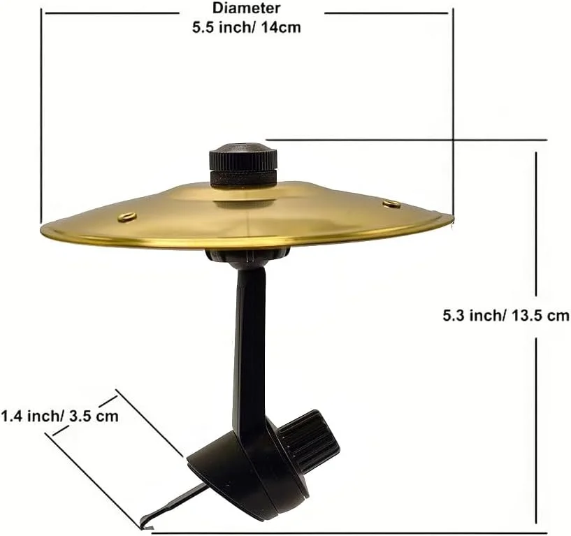 سنج تصادفی خودرو، هواکش سنج درام، سازهای کوبه ای درام دستی، تزئینات سازهای موسیقی درام تصادف خودرو، برای انواع وسایل نقلیه (طلایی) سنج تصادفی خودرو، هواکش سنج درام، سازهای کوبه ای درام دستی، تزئینات سازهای موسیقی درام تصادف خودرو، برای انواع وسایل نقلیه (طلایی)