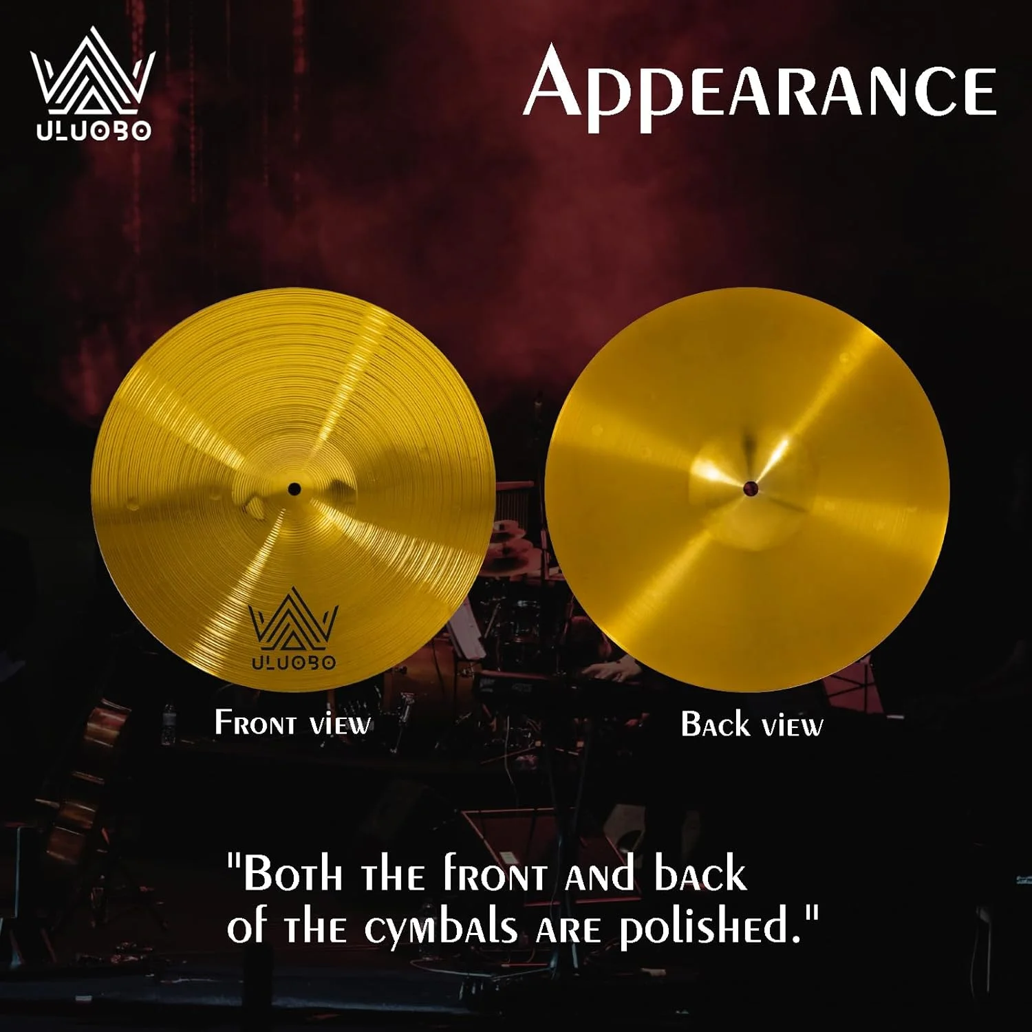 سنج ۱۳ اینچی، سنج تمرینی برای ست درام (۱ عدد، طلایی)