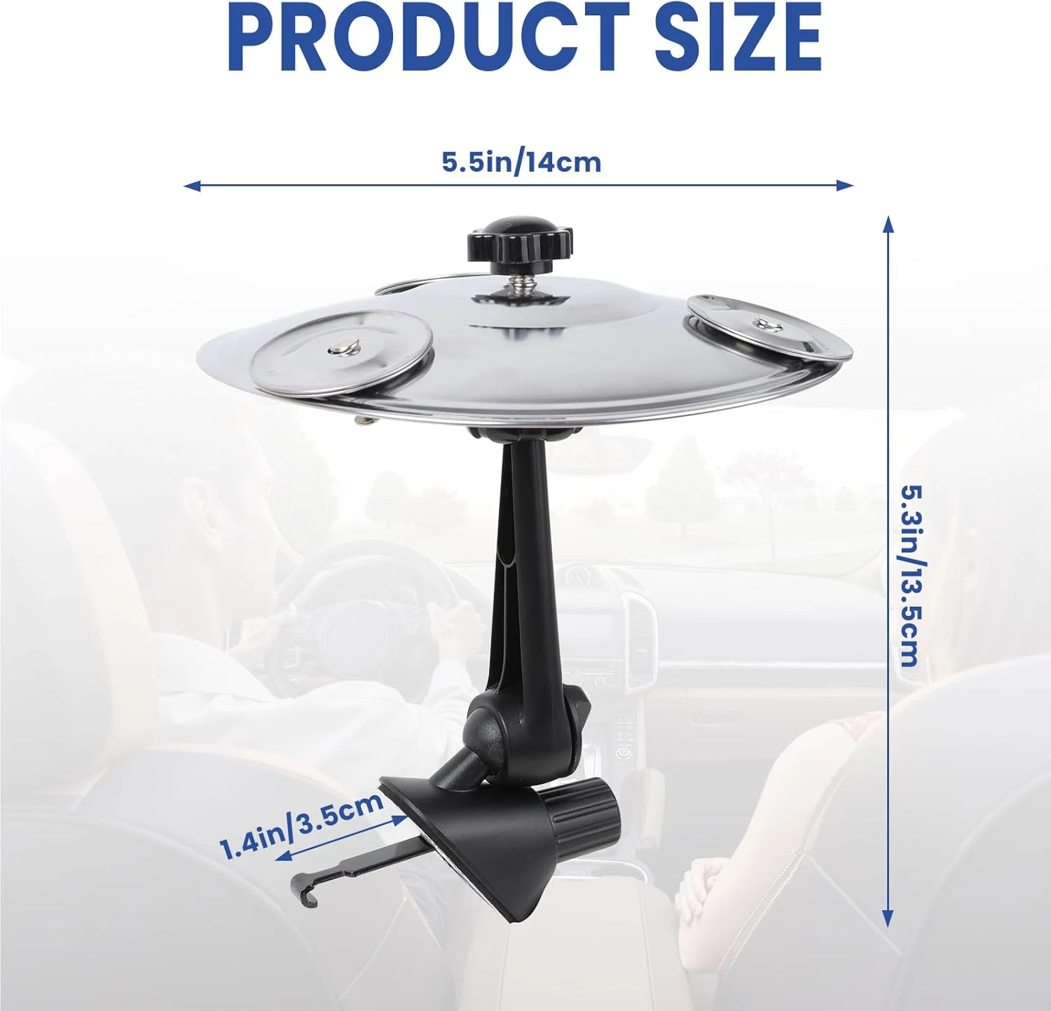 سنج هواکش خودرو ارتقا یافته، درام نمادین کوچک خودرو با 3 جفت سنج کوچک، ابزار موسیقی سرگرم کننده برای رانندگان و دوستداران موسیقی سنج هواکش خودرو ارتقا یافته، درام نمادین کوچک خودرو با 3 جفت سنج کوچک، ابزار موسیقی سرگرم کننده برای رانندگان و دوستداران موسیقی