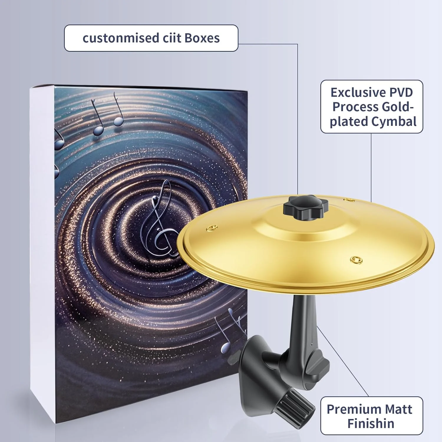 سنج ماشین، سنج تصادف مینی درام دریچه هوای ماشین برای دریچه ماشین، رانندگی شما را لذت بخش تر می کند، مناسب برای انواع وسایل نقلیه، طلایی