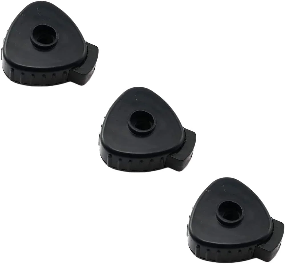 مهره رهاسازی سریع سنج پلاستیکی 6-8 میلی‌متری برای لوازم جانبی قطعات درام جاز، بسته 6 عددی