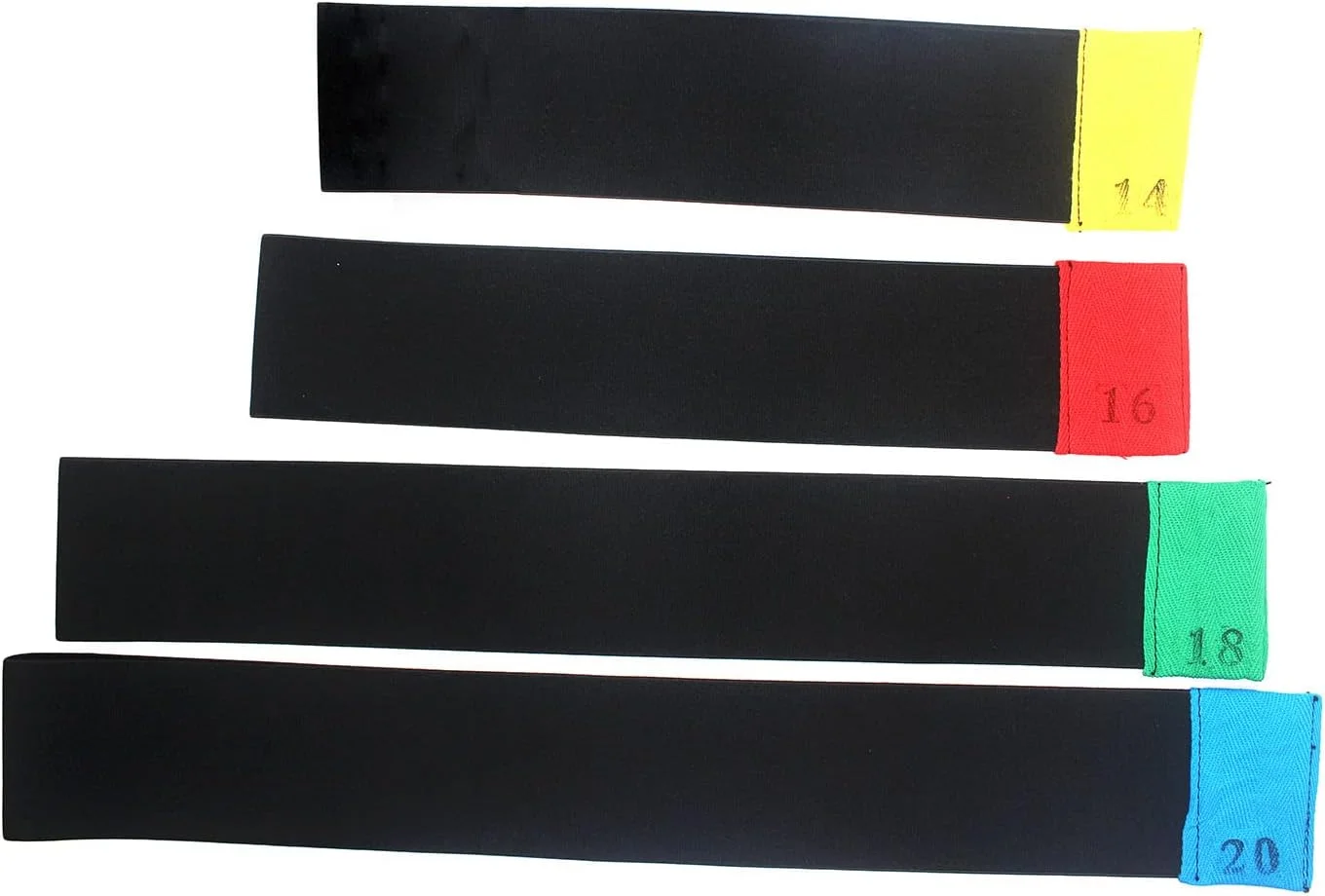 پد خفه کننده سیمبال 4 عددی 14/16/18/20 اینچی با کاهش صدا و حمله استیک برای تمرین درام ست Hi Hat عرض تسمه: 7 سانتی متر