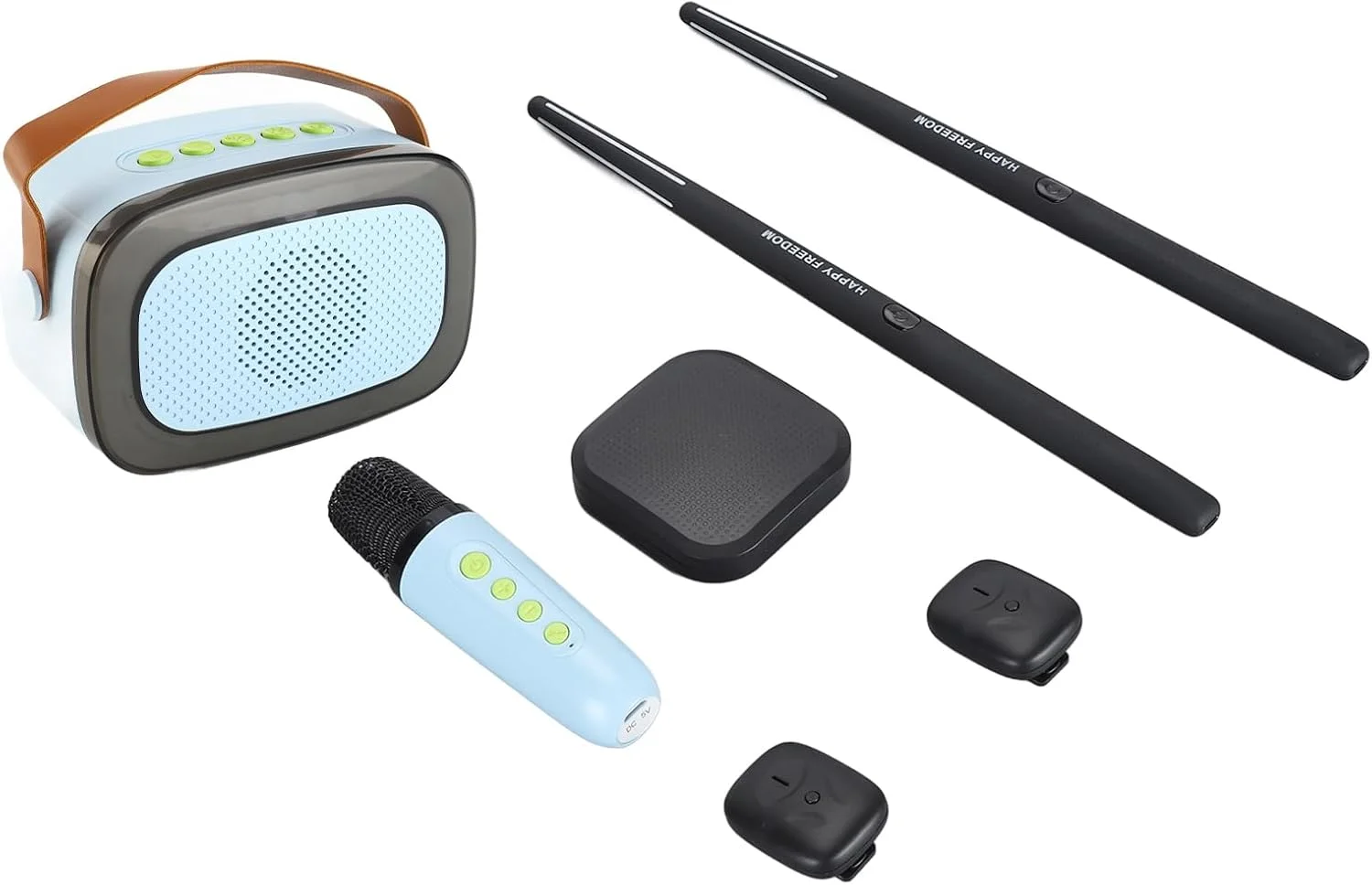 ست چوب‌های درام هوایی، چوب‌های درام حسگر حرکتی، ست درام مجازی با باتری لیتیومی داخلی، حسگر پیکری سه بعدی قابل حمل برای کودکان، بزرگسالان و مبتدیان