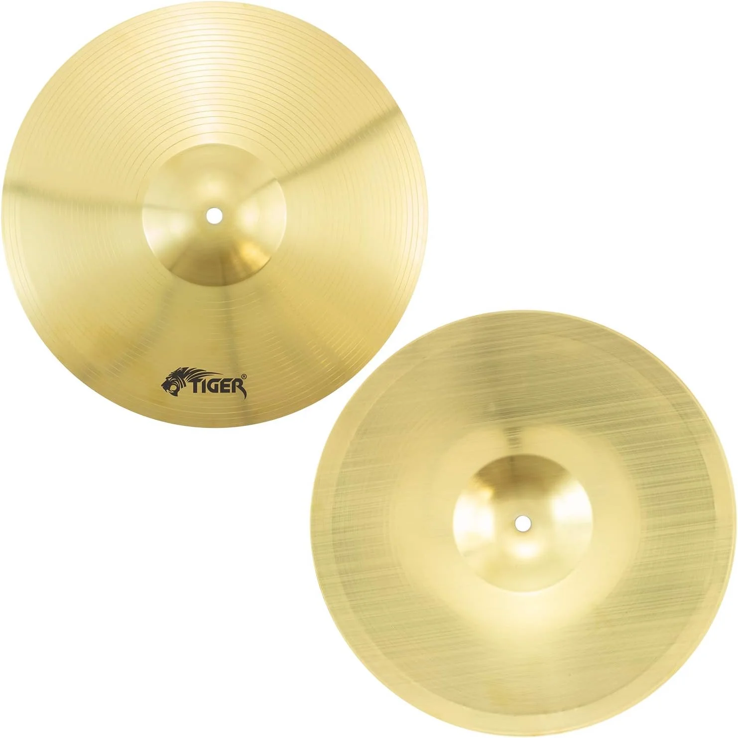 سنج های Hi-Hat تایگر CYM7-BR جفتی 14 اینچی - جایگزینی ایده آل برای کیت های درام مبتدی