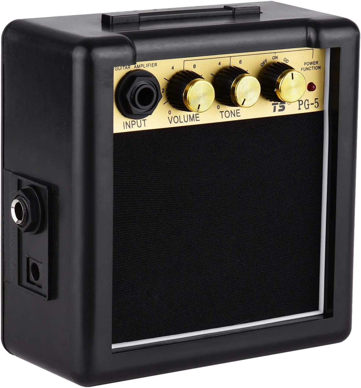اسپیکر آمپلی فایر گیتار الکتریک PG 5 5W با کنترل صدا، حساسیت بالا، ورودی اختصاصی، پورت هدفون، جمع و جور، قابل اعتماد، بادوام و گیره فلزی برای تمرین عالی هنرجویان و عملکرد فوق العاده اسپیکر آمپلی فایر گیتار الکتریک PG 5 5W با کنترل صدا، حساسیت بالا، ورودی اختصاصی، پورت هدفون، جمع و جور، قابل اعتماد، بادوام و گیره فلزی برای تمرین عالی هنرجویان و عملکرد فوق العاده
