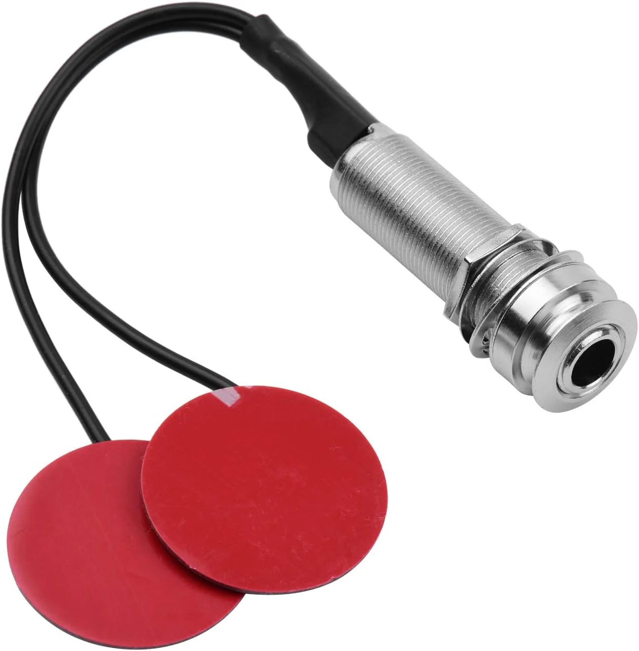 پیکاپ چسبی مبدل گیتار آکوستیک با جک 1/4 اینچی برای ویولن ماندولین یوکللی قابل حمل بدون نیاز به باتری، حرفه ای و کاهش دهنده نویز، قابل استفاده مجدد پیکاپ چسبی مبدل گیتار آکوستیک با جک 1/4 اینچی برای ویولن ماندولین یوکللی قابل حمل بدون نیاز به باتری، حرفه ای و کاهش دهنده نویز، قابل استفاده مجدد