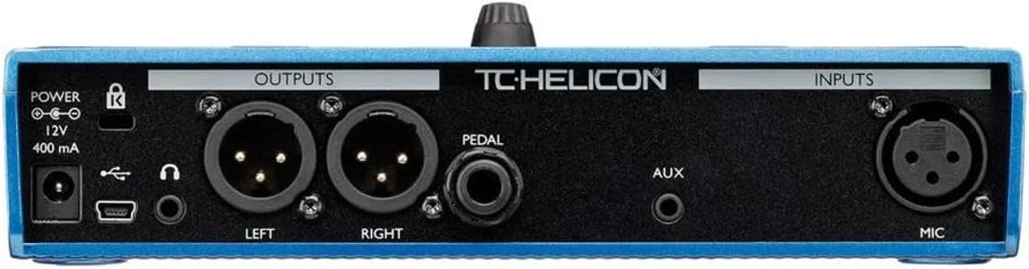 پردازشگر صوتی و افکت های وکال TC Helicon Voicelive Play، مناسب خوانندگان