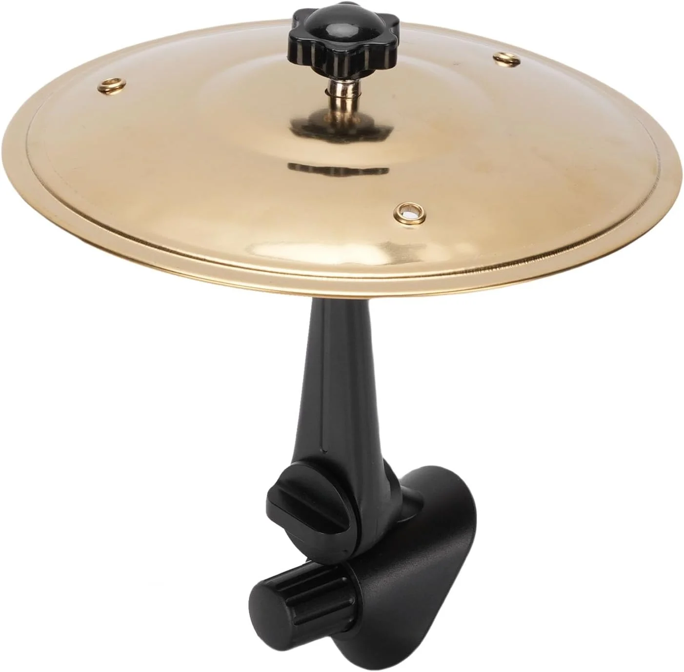 سنج تصادف داشبورد خودرو، صدای دلنشین، فلزی با طنین پایدار و بازوی قابل تنظیم (طلایی)