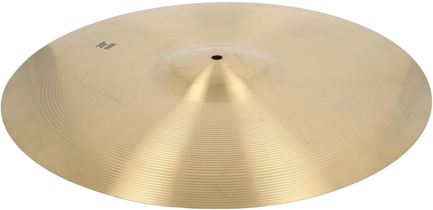 صفحه تصادف برنجی بادوام Cryfokt با طراحی منحصر به فرد، کاربرد چند منظوره برای دانشجویان و آماتورها (20 اینچ)