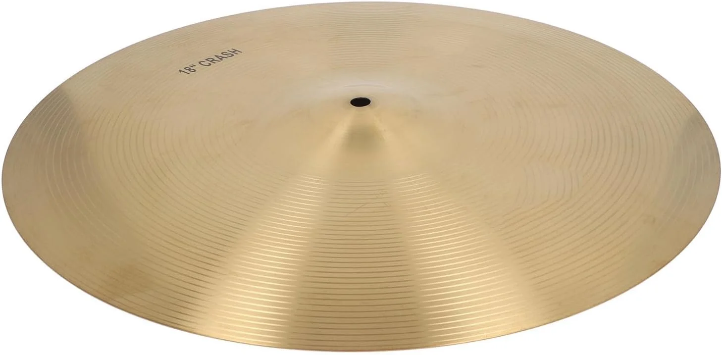 سنج کراش جاز برنجی کریفوکت، صدای پرطراوت برای اجراها، جنس برنجی (18 اینچ)، مناسب برای علاقه مندان حرفه ای موسیقی