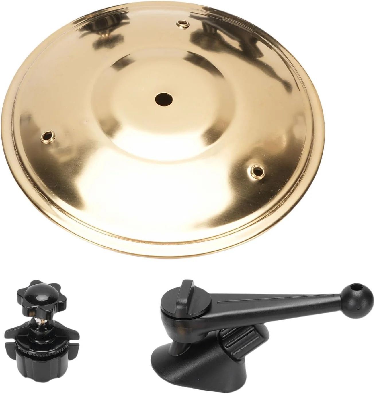 سنج تصادف داشبورد خودرو، صدای دلنشین، فلزی با طنین پایدار و بازوی قابل تنظیم (طلایی) سنج تصادف داشبورد خودرو، صدای دلنشین، فلزی با طنین پایدار و بازوی قابل تنظیم (طلایی)