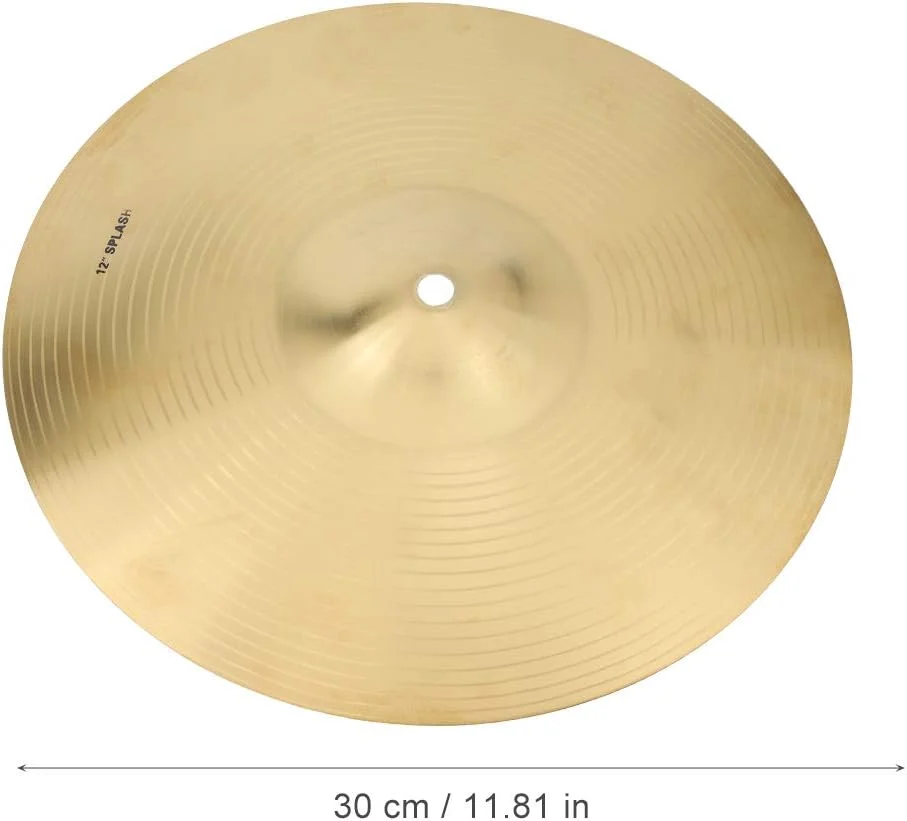 سنج درام ۱۲ اینچی Cryfokt، لوازم جانبی ساز موسیقی برنجی بادوام، کیفیت صدای زنده برای نوازندگان درام، دانش آموزان و علاقه مندان، ظاهر کلاسیک سنج درام ۱۲ اینچی Cryfokt، لوازم جانبی ساز موسیقی برنجی بادوام، کیفیت صدای زنده برای نوازندگان درام، دانش آموزان و علاقه مندان، ظاهر کلاسیک