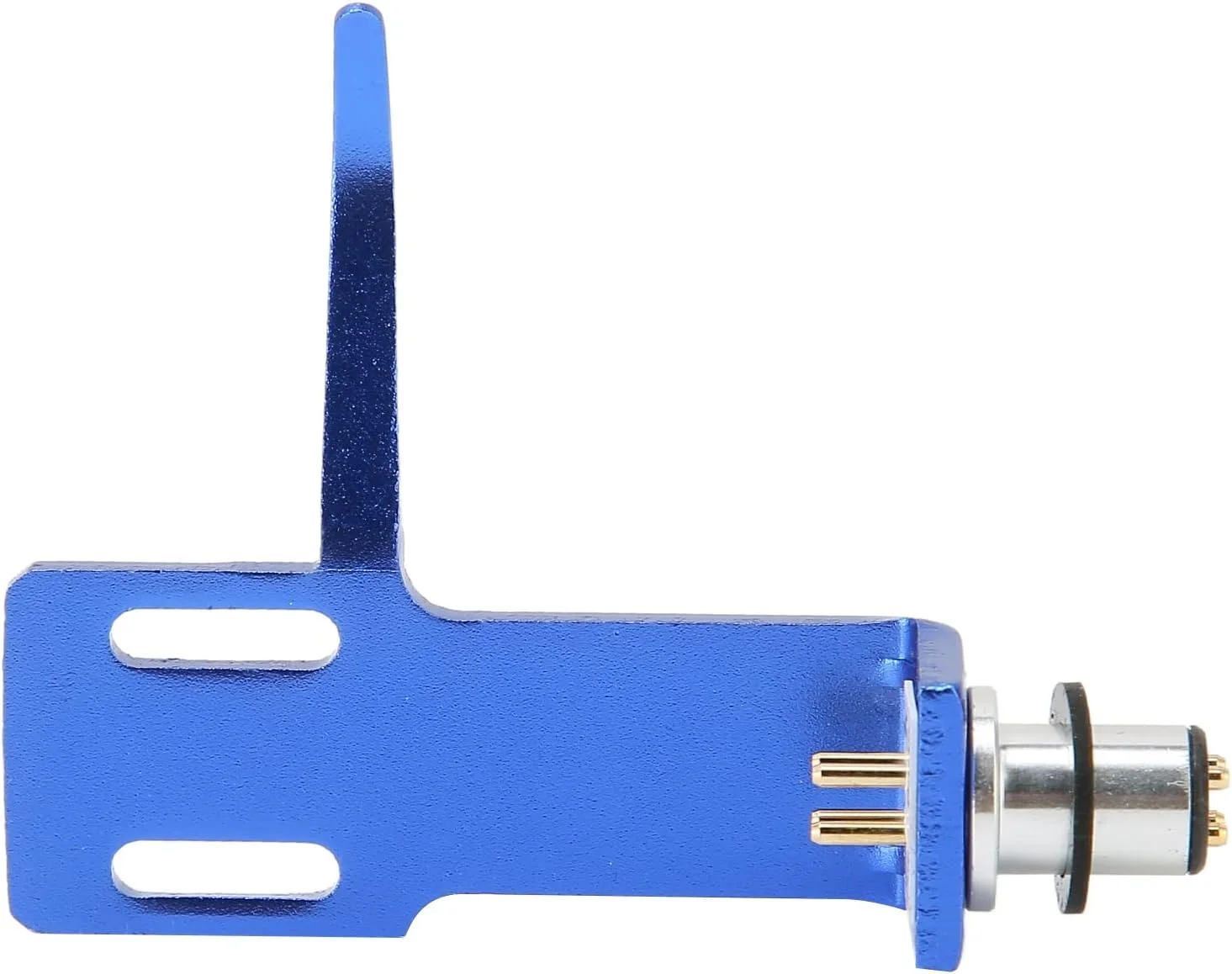 نگهدارنده هدشل گرامافون آلیاژ آلومینیوم برای پخش کننده های صفحه، طراحی حرفه ای، نصب آسان برای دی جی ها و علاقه مندان به موسیقی (آبی)