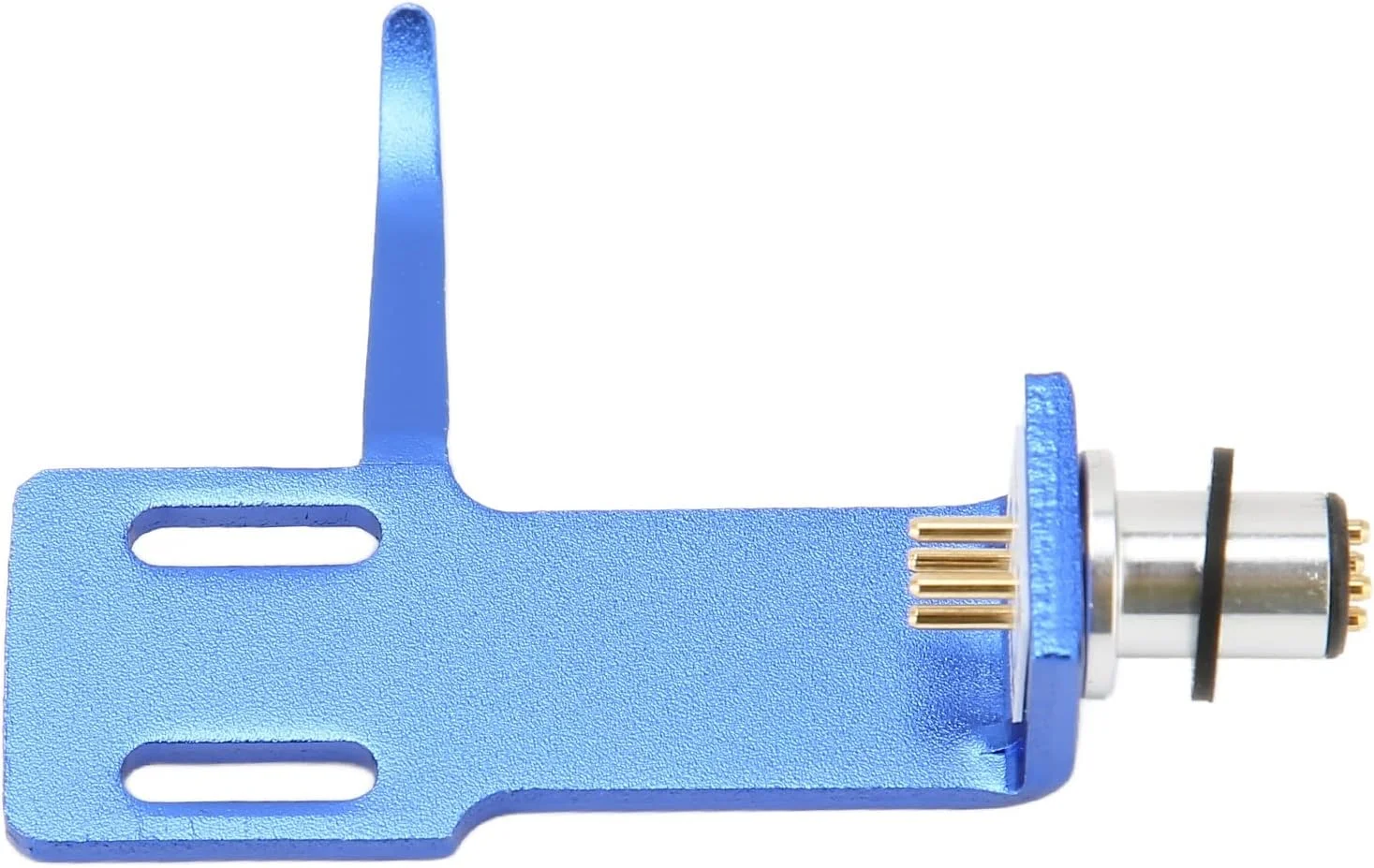 نگهدارنده هدشل گرامافون آلیاژ آلومینیوم برای پخش کننده های صفحه، طراحی حرفه ای، نصب آسان برای دی جی ها و علاقه مندان به موسیقی (آبی)