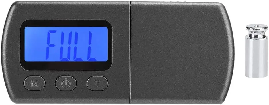 فشارسنج سوزن گرام دیجیتال، فشارسنج جمع و جور دیجیتال با وزنه کالیبراسیون و صفحه نمایش LCD