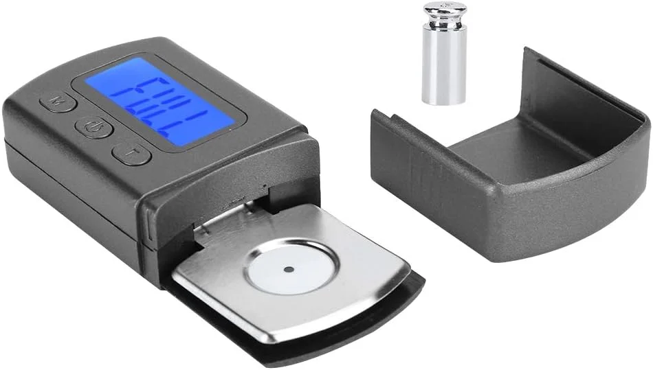 فشارسنج سوزن گرام دیجیتال، فشارسنج جمع و جور دیجیتال با وزنه کالیبراسیون و صفحه نمایش LCD