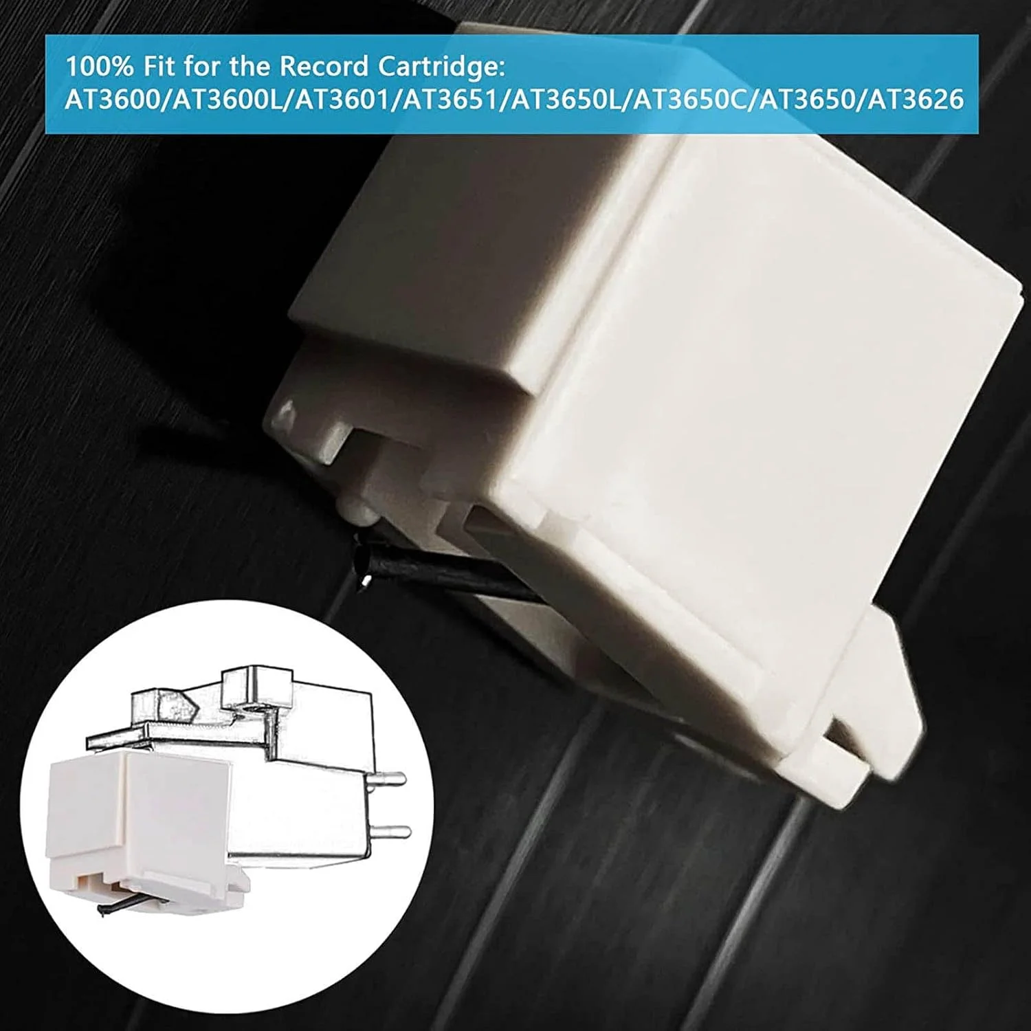 قلم جایگزین گشیدا برای تکنیکا مدل های LP60X، LP60XBT، LP60XBT USB، نوک بیضی، فیبر کربنی، نصب آسان - تصویر 2