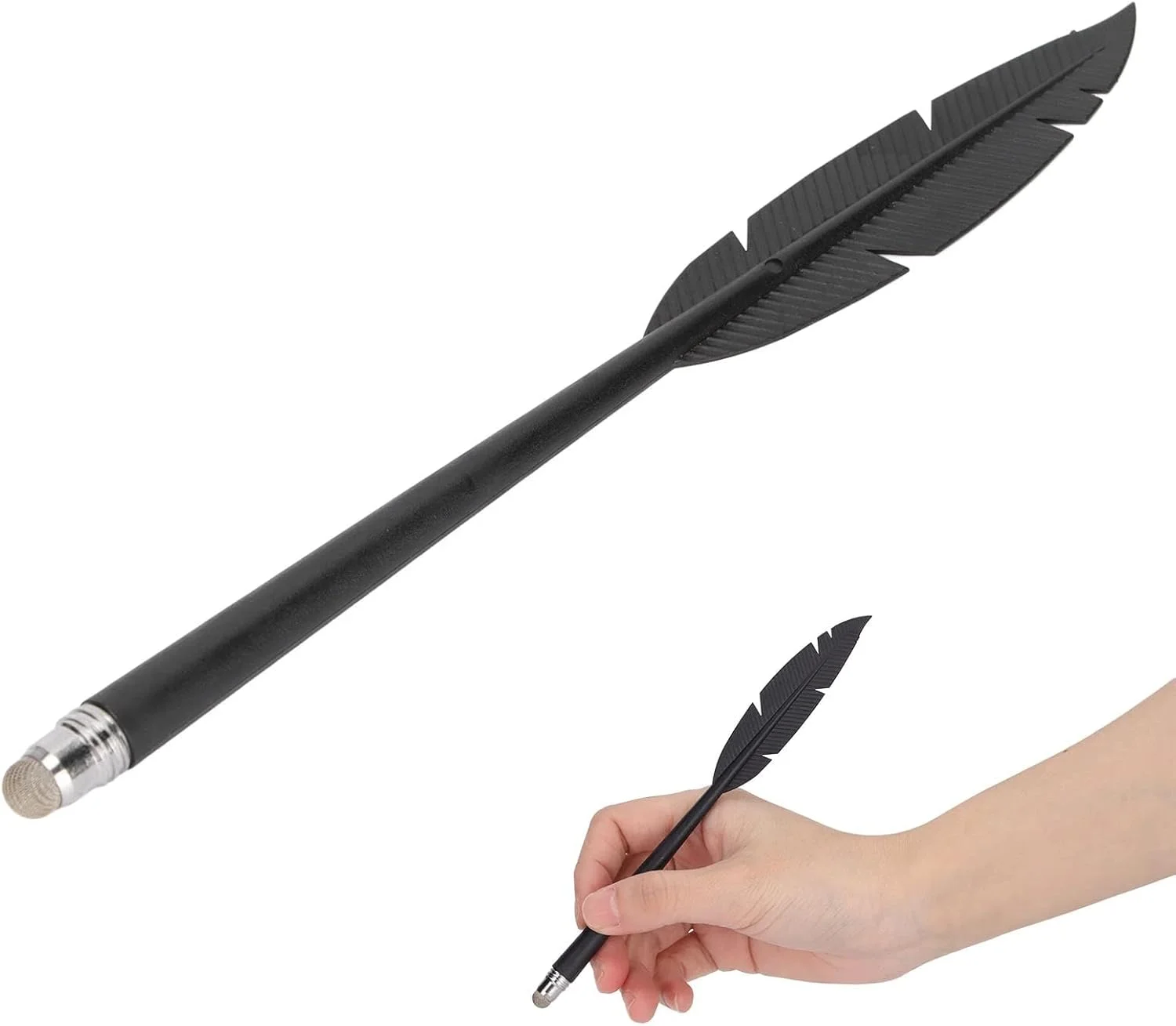 قلم لمسی خازنی یونیورسال برای موبایل، قلم پر مانند قابل حمل با نوک پارچه رسانا (Namib)