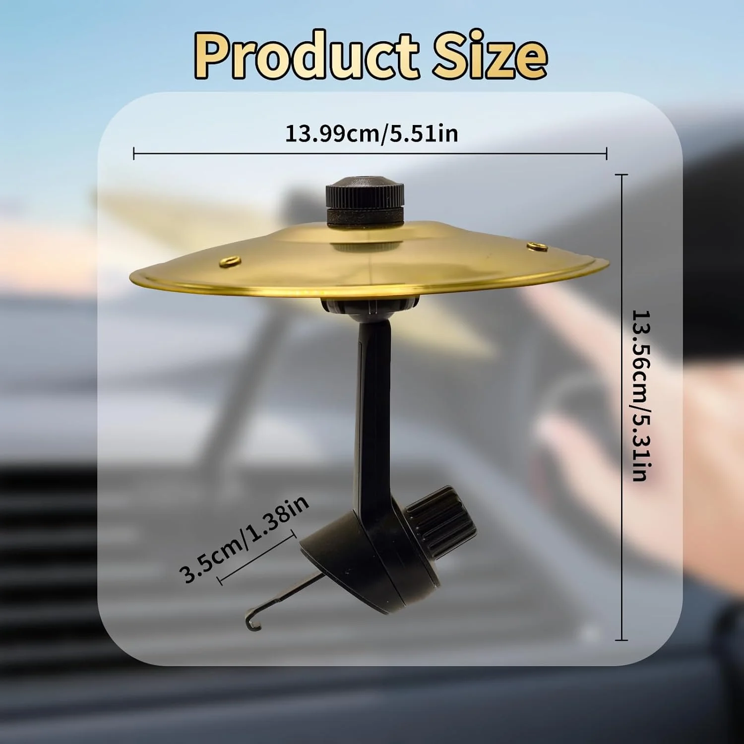 لوازم جانبی سنج درام خودرو برای دریچه هوا، 2 عدد لوازم جانبی طلایی و نقره ای درام خودرو، نصب آسان، تزئینات فلزی خنده دار موسیقی برای دریچه (طلایی) لوازم جانبی سنج درام خودرو برای دریچه هوا، 2 عدد لوازم جانبی طلایی و نقره ای درام خودرو، نصب آسان، تزئینات فلزی خنده دار موسیقی برای دریچه (طلایی)