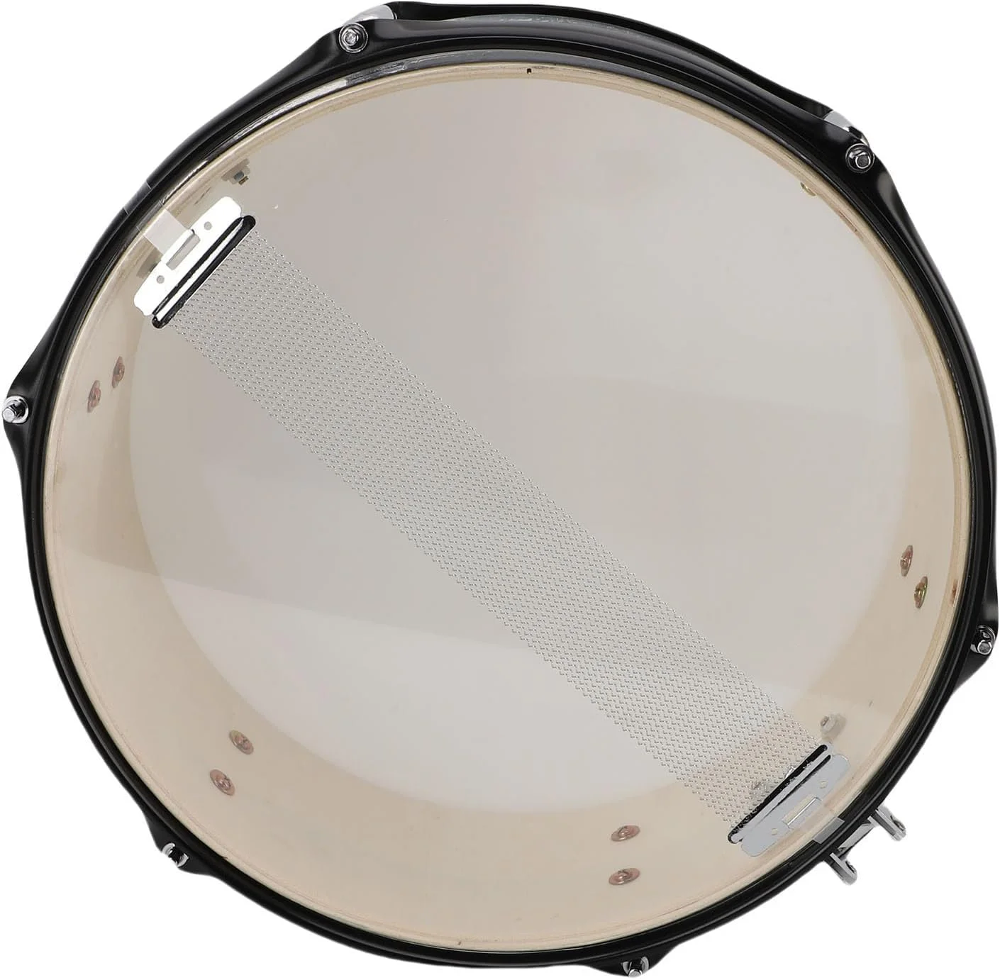 طبل اسنر آلیاژ فولادی 14x5.5 اینچی 6 پره، حرفه ای برای دانش آموز، مبتدی به همراه چوب طبل و کیف، طبل اسنر تمرینی، ایده آل در اجراهای موسیقی پاپ