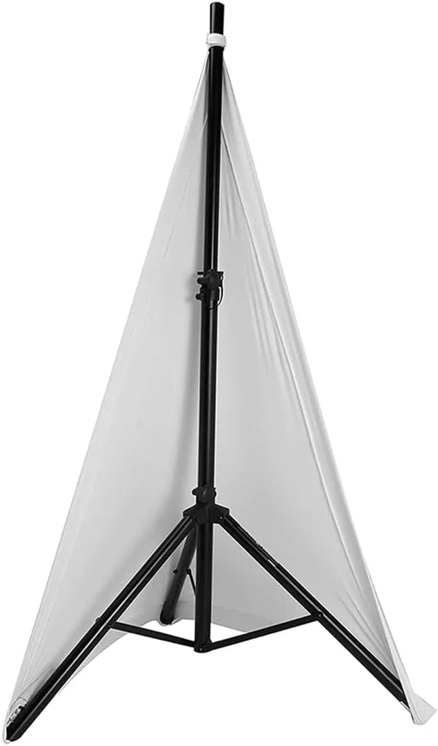 روکش پایه اسپیکر نور DJ جهانی، روکش پایه سه پایه دو طرفه، روکش پارچه ای کشسان، بسته 1 عددی