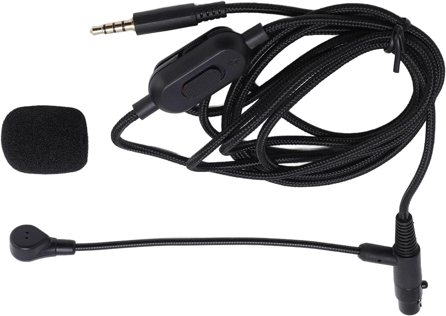 کابل هدفون Jiawu با میکروفون برای Q701 K712 K702 K240 K240 MK II K141 K171، اتصال قوی، نصب آسان، برای نوازندگان و علاقه مندان