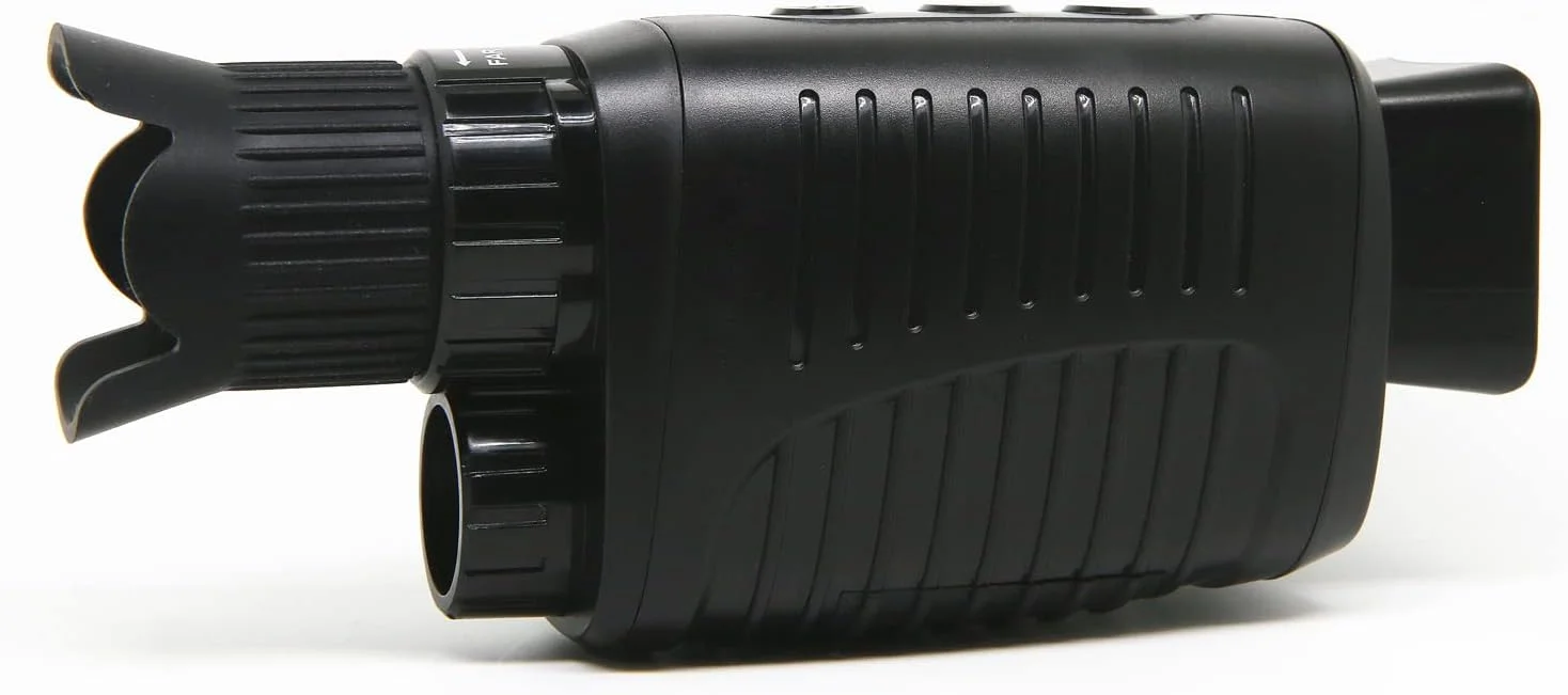 دستگاه دید در شب اپتیکال مادون قرمز برای تک چشمی، 10 زبان، زوم دیجیتال 5X، پخش عکس و فیلم، برد دید 500 تا 1000 متر در تاریکی مطلق برای قایق سواری و شکار در فضای باز دستگاه دید در شب اپتیکال مادون قرمز برای تک چشمی، 10 زبان، زوم دیجیتال 5X، پخش عکس و فیلم، برد دید 500 تا 1000 متر در تاریکی مطلق برای قایق سواری و شکار در فضای باز