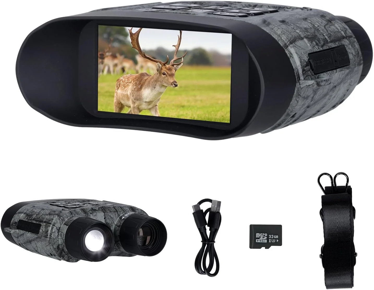 دوربین دید در شب رولی NightVision 400 4K، دوربین دوچشمی 40 مگاپیکسلی با دید در شب نظامی با زوم دیجیتال 12X کارت SD 32 گیگابایتی دوربین مادون قرمز 400 متری با چراغ قوه 5000mAh دوربین دوچشمی دید در شب بزرگسالان برای شکار دوربین دید در شب رولی NightVision 400 4K، دوربین دوچشمی 40 مگاپیکسلی با دید در شب نظامی با زوم دیجیتال 12X کارت SD 32 گیگابایتی دوربین مادون قرمز 400 متری با چراغ قوه 5000mAh دوربین دوچشمی دید در شب بزرگسالان برای شکار