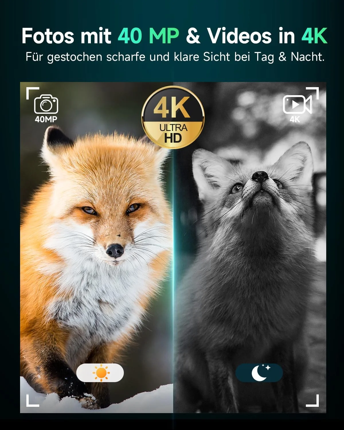 دوربین دید در شب رولی NightVision 400 4K، دوربین دوچشمی 40 مگاپیکسلی با دید در شب نظامی با زوم دیجیتال 12X کارت SD 32 گیگابایتی دوربین مادون قرمز 400 متری با چراغ قوه 5000mAh دوربین دوچشمی دید در شب بزرگسالان برای شکار دوربین دید در شب رولی NightVision 400 4K، دوربین دوچشمی 40 مگاپیکسلی با دید در شب نظامی با زوم دیجیتال 12X کارت SD 32 گیگابایتی دوربین مادون قرمز 400 متری با چراغ قوه 5000mAh دوربین دوچشمی دید در شب بزرگسالان برای شکار