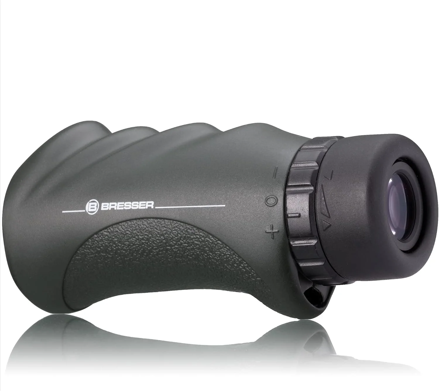 تک چشمی ضد آب Bresser Condor 10x25 منشور سقفی با پوشش چند لایه با کیفیت بالا به همراه کیف حمل و بند دستی