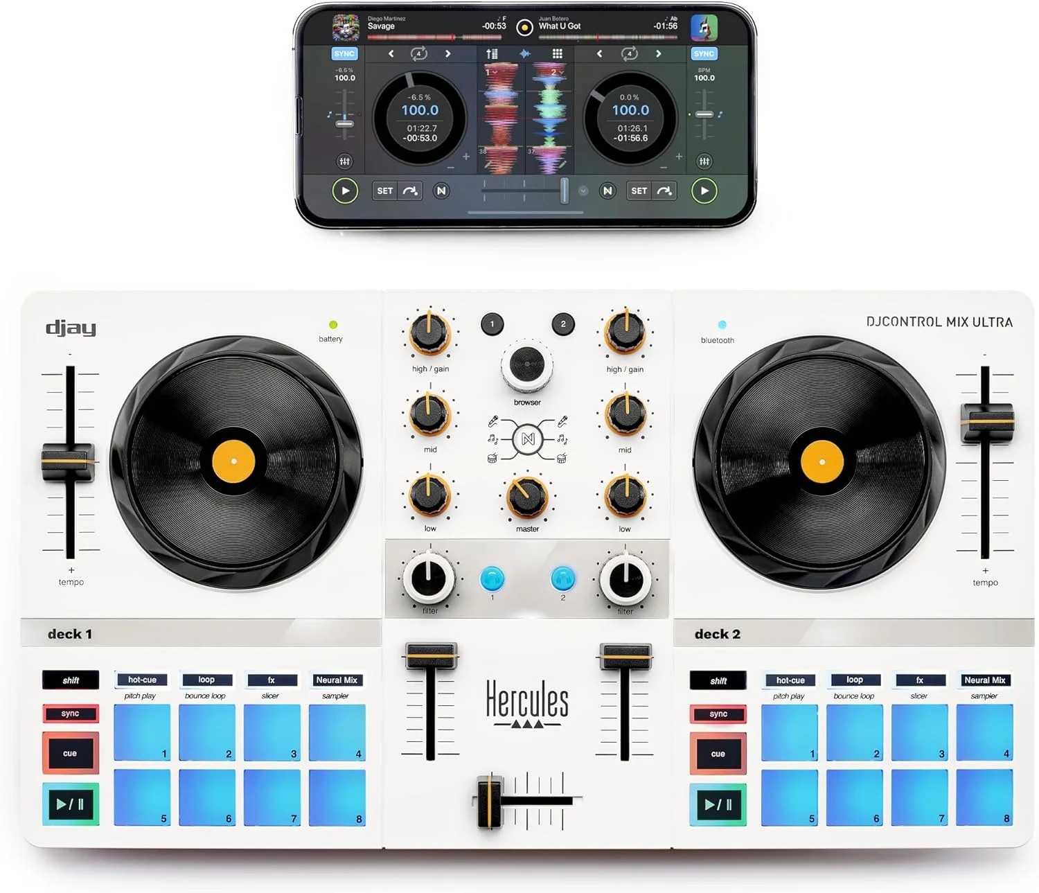 میکسر دی‌جی هرکولس DJControl Mix Ultra