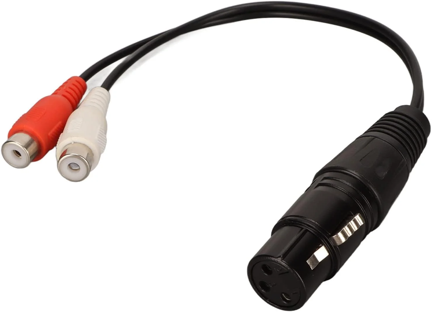 کابل تبدیل XLR ماده به دوگانه Y با سیم 20AWG مناسب برای کنسول های میکس و کنترلرهای DJ