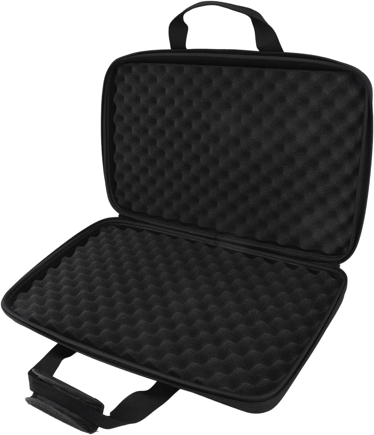 کیف حمل کنترلر DJ مناسب برای کنترلرهای 2 کاناله DDJ-FLX4 DDJ-400 DDJ-SB2 DDJ-SB3 DDJ-REV1 DDJ-RB، کیف نگهداری پد دار کنترلر DJ، کیف حمل قابل حمل (50 * 30 * 8 سانتی متر)