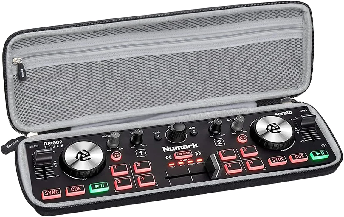 کیف حمل سخت Aproca سازگار با کنترلر دی جی جیبی Numark DJ2GO2