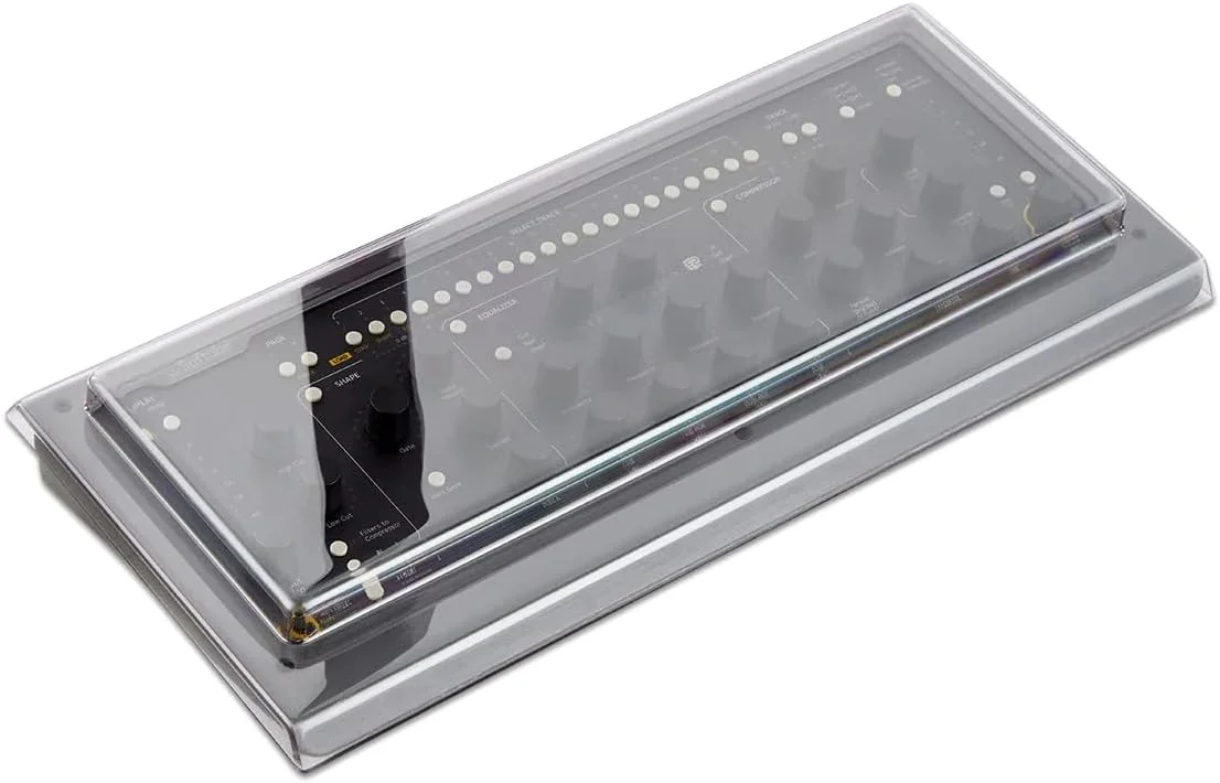 کاور محافظ پلی کربنات بسیار مقاوم Decksaver برای Softube Console One - رنگ دودی شفاف، ساخت انگلستان - انتخاب حرفه ای ها برای محافظت بی نظیر