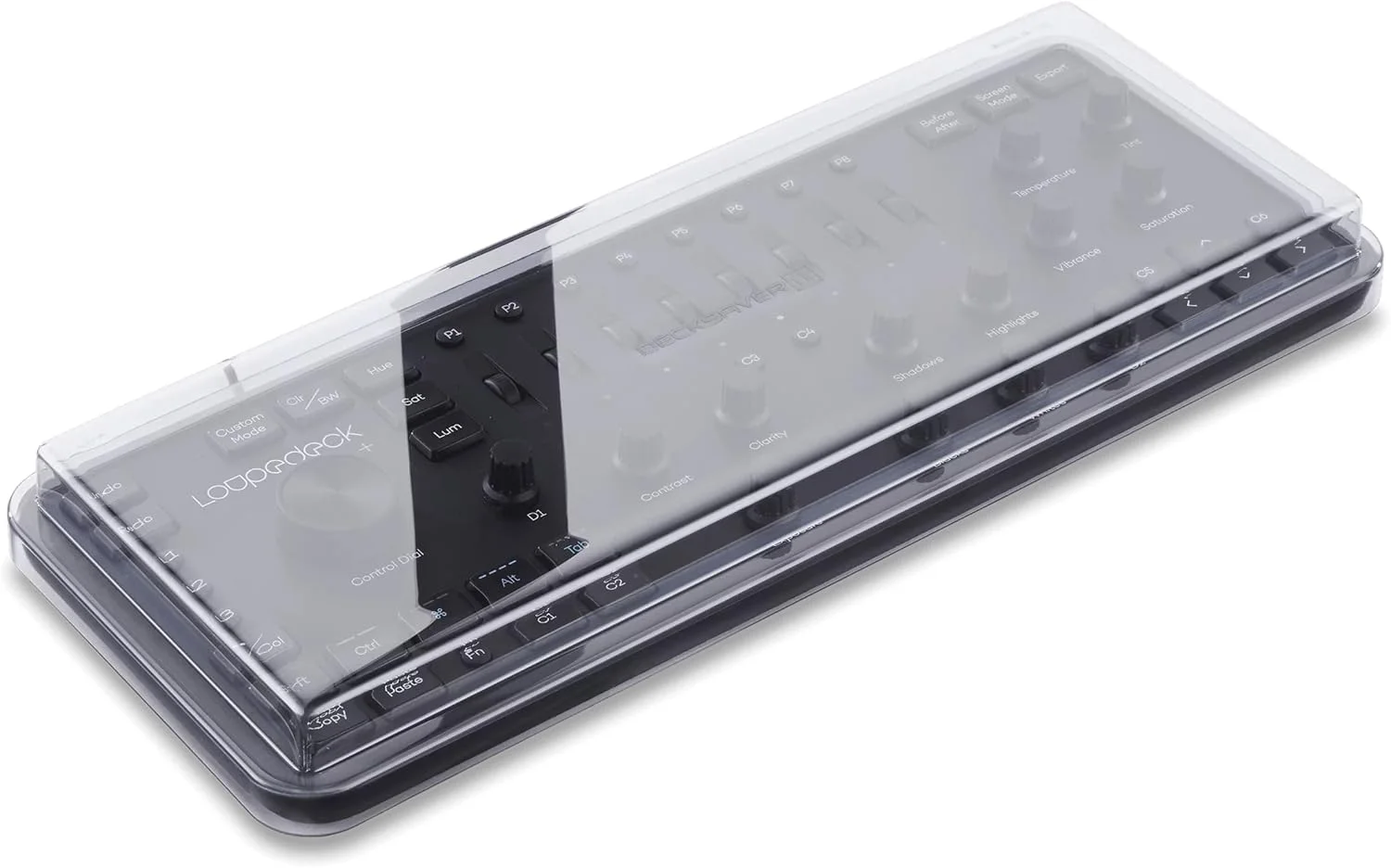 محافظ Decksaver LE برای Loupedeck+ - درب محافظ پلی کربنات فوق العاده بادوام با رنگ دودی شفاف، ساخت انگلستان - انتخاب سازندگان برای محافظت بی نظیر