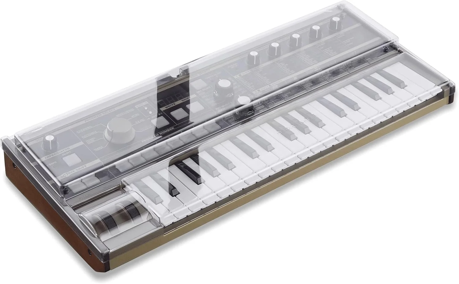 محافظ Decksaver LE برای Korg Microkorg و Microkorg S - درب محافظ پلی کربنات فوق العاده بادوام به رنگ دودی شفاف، ساخت انگلستان